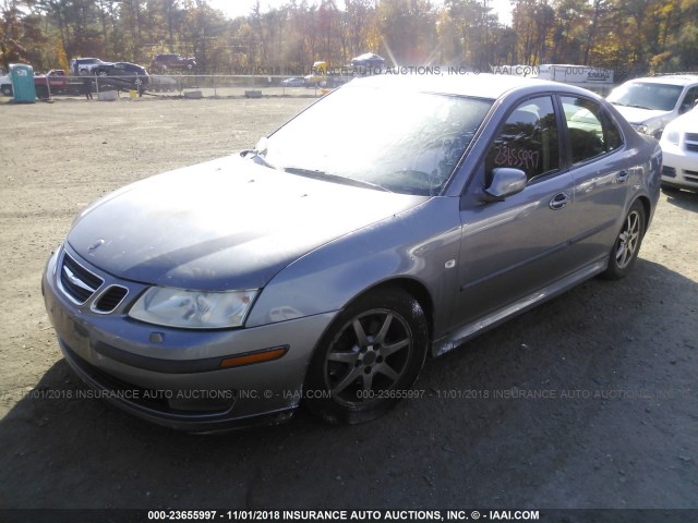 YS3FD49Y971103641 - 2007 SAAB 9-3 2.0T GRAY photo 2