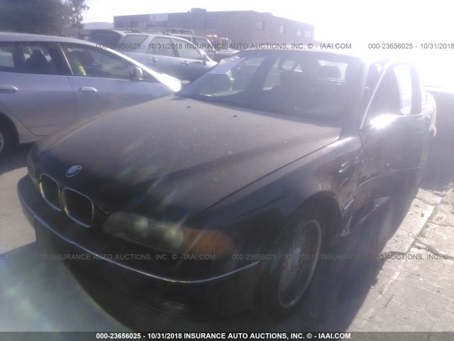 WBADD6323WBW46391 - 1998 BMW 528 I AUTOMATIC BLACK photo 2