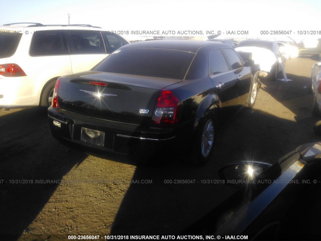 2C3CA4CD4AH101575 - 2010 CHRYSLER 300 TOURING BLACK photo 4