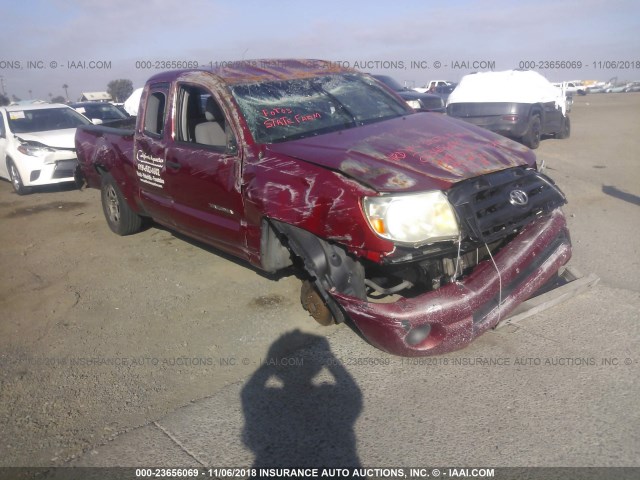 5TETX22N48Z533669 - 2008 TOYOTA TACOMA ACCESS CAB წითელი ფოტო 1