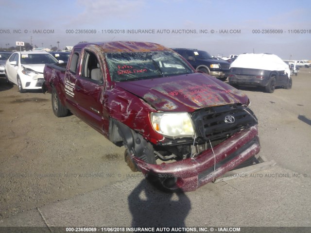 5TETX22N48Z533669 - 2008 TOYOTA TACOMA ACCESS CAB წითელი ფოტო 6