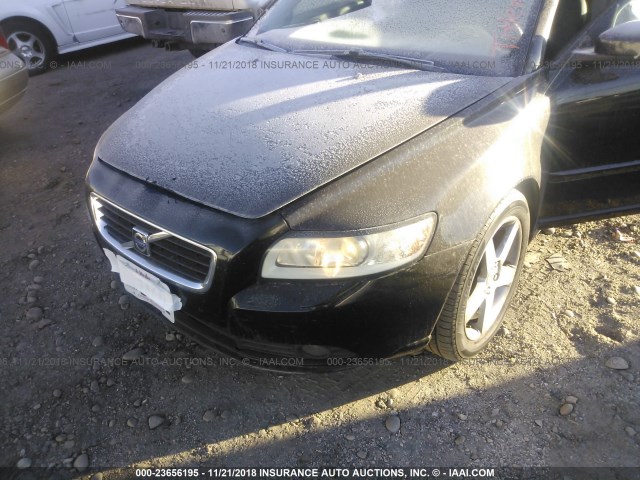 YV1MS382082365453 - 2008 VOLVO S40 2.4I BLACK photo 6