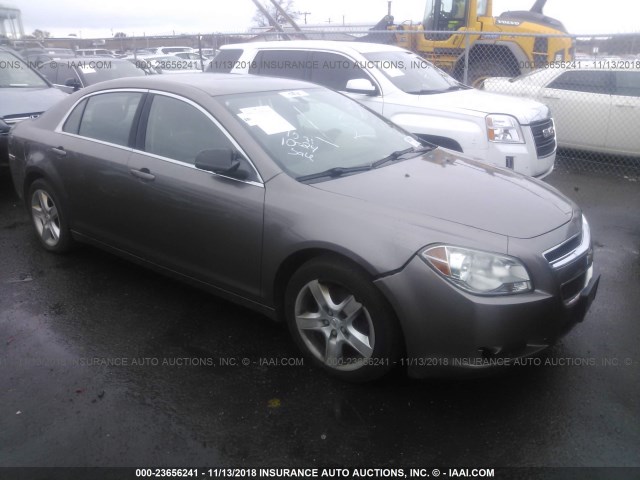 1G1ZB5EB1AF149341 - 2010 CHEVROLET MALIBU LS Qəhvəyi foto 1