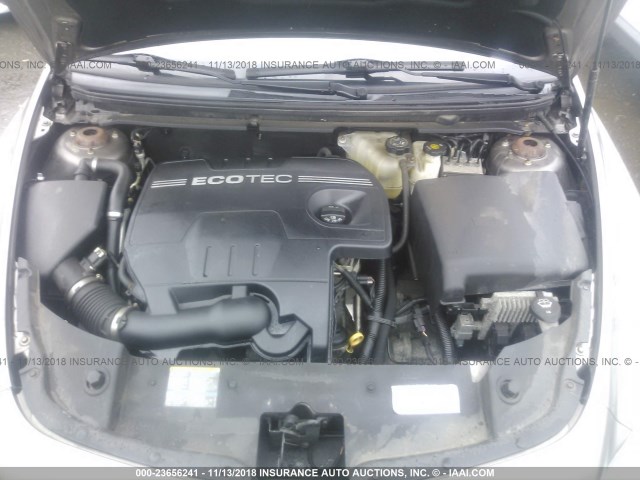 1G1ZB5EB1AF149341 - 2010 CHEVROLET MALIBU LS Qəhvəyi foto 10