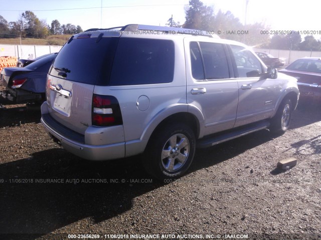 1FMEU65EX6UB40765 - 2006 FORD EXPLORER LIMITED SILVER photo 4