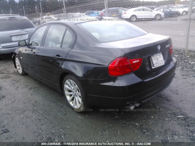 WBAPK5C56BA995651 - 2011 BMW 328 XI SULEV BLACK photo 3