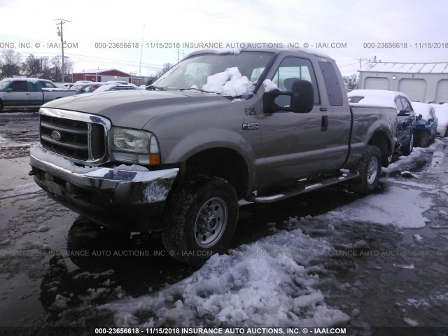 1FTNX21L74EB03625 - 2004 FORD F250 SUPER DUTY TAN photo 2