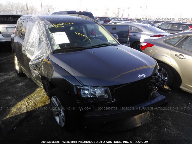 1C4NJDEB4FD396441 - 2015 JEEP COMPASS LATITUDE GRAY photo 1