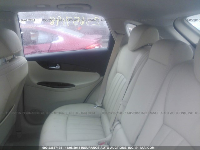 JN1BJ0RR8HM416814 - 2017 INFINITI QX50 WHITE photo 8