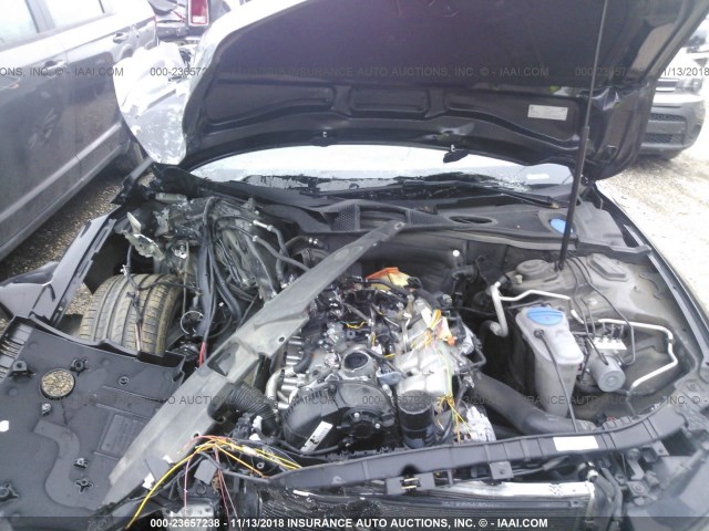 WAUD2AFR7GA006838 - 2016 AUDI A5 PREMIUM PLUS S-LINE BLACK photo 10