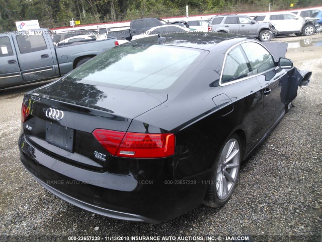 WAUD2AFR7GA006838 - 2016 AUDI A5 PREMIUM PLUS S-LINE BLACK photo 4
