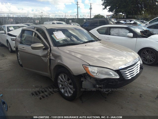 1C3CCBBG8EN106978 - 2014 CHRYSLER 200 TOURING BEIGE photo 1