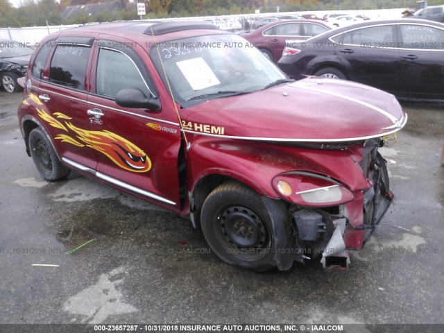 3C8FY68B72T220929 - 2002 CHRYSLER PT CRUISER LIMITED/DREAM CRUISER RED photo 1