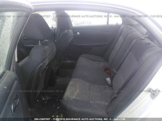 1G1ZC5EB3AF184850 - 2010 CHEVROLET MALIBU 1LT SILVER photo 8