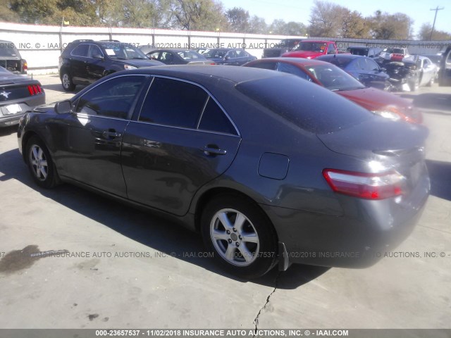 4T1BE46K97U578512 - 2007 TOYOTA CAMRY NEW GENERAT CE/LE/XLE/SE GRAY photo 3