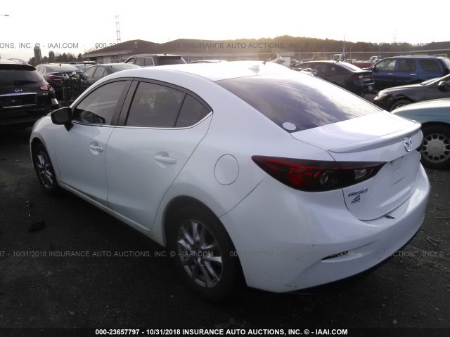 JM1BM1W7XE1127542 - 2014 MAZDA 3 GRAND TOURING WHITE photo 3