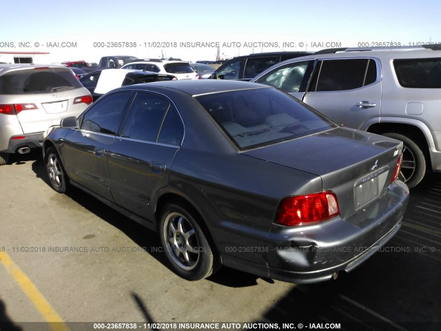 4A3AA46H73E132764 - 2003 MITSUBISHI GALANT ES/LS/GTZ GRAY photo 3