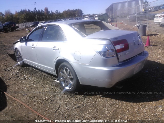 3LNHM26106R644833 - 2006 LINCOLN ZEPHYR SILVER photo 3