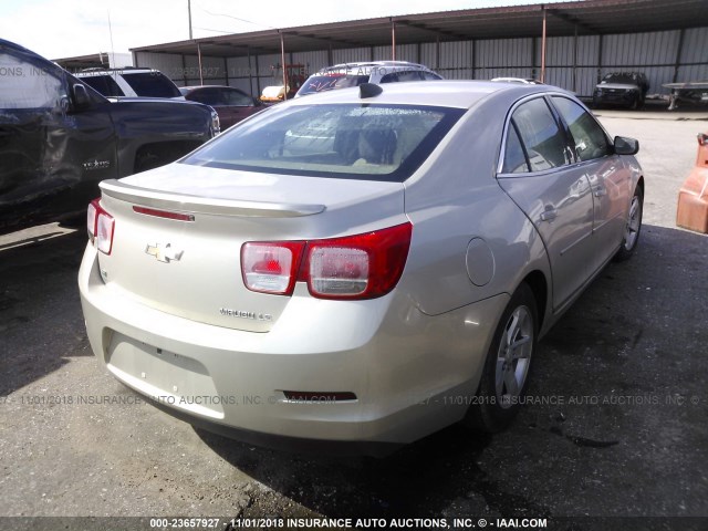 1G11B5SL3FF232092 - 2015 CHEVROLET MALIBU LS 棕色 照片 4