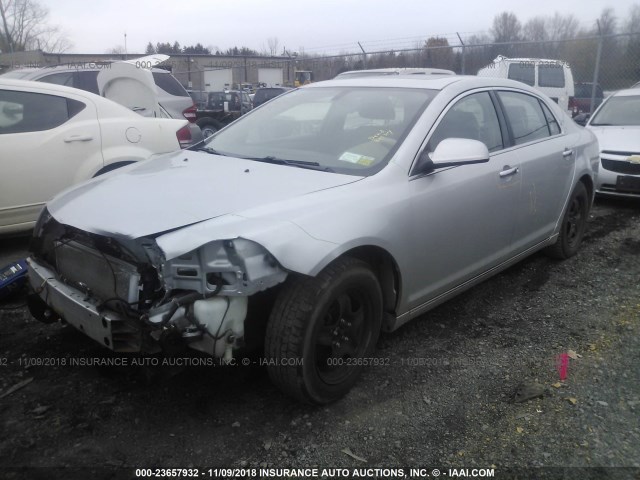 1G1ZE5E79BF361523 - 2011 CHEVROLET MALIBU LTZ SILVER photo 2