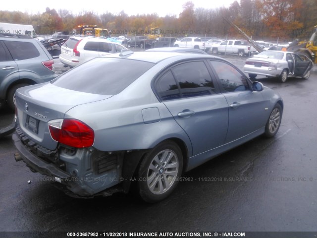 WBAVC735X7KP33875 - 2007 BMW 328 XI SULEV GRAY photo 4