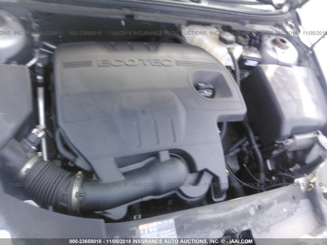 1G1ZB5EB6AF231064 - 2010 CHEVROLET MALIBU LS 银色 照片 10