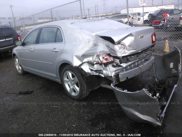 1G1ZB5EB6AF231064 - 2010 CHEVROLET MALIBU LS 银色 照片 3