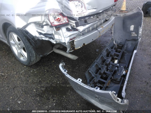 1G1ZB5EB6AF231064 - 2010 CHEVROLET MALIBU LS 银色 照片 6