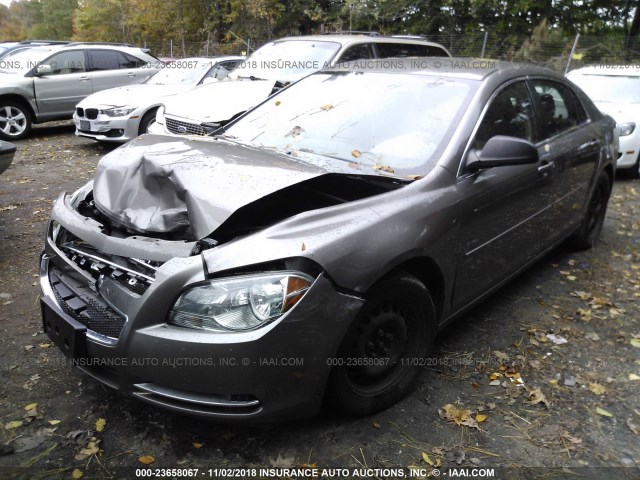 1G1ZB5E14BF119453 - 2011 CHEVROLET MALIBU LS 棕色 照片 2