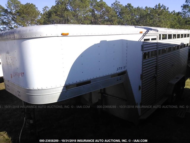 4LAAS162321014866 - 2002 EXXISS ALUMINUM TRAILERS LIVESTOCK  Unknown photo 2