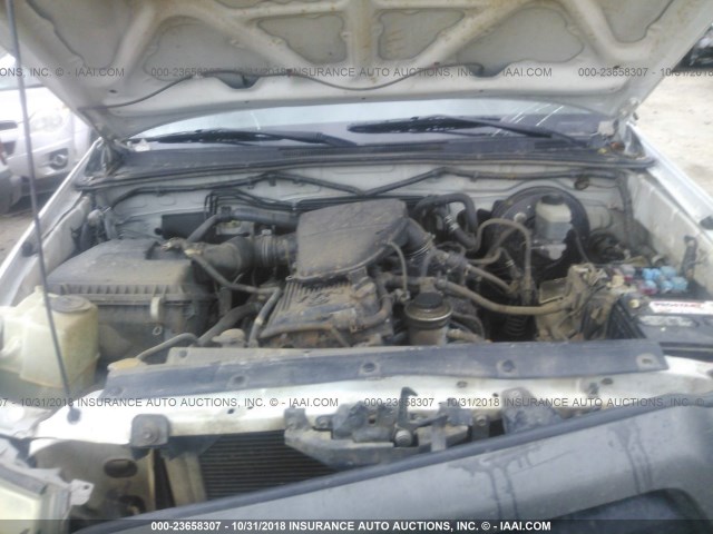 5TETX22N46Z274842 - 2006 TOYOTA TACOMA ACCESS CAB თეთრი ფოტო 10