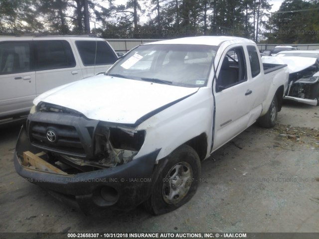 5TETX22N46Z274842 - 2006 TOYOTA TACOMA ACCESS CAB თეთრი ფოტო 2