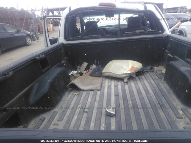 5TETX22N46Z274842 - 2006 TOYOTA TACOMA ACCESS CAB თეთრი ფოტო 8