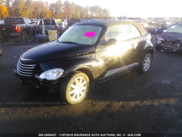 3C3HY45X57T585023 - 2007 CHRYSLER PT CRUISER BLACK photo 2