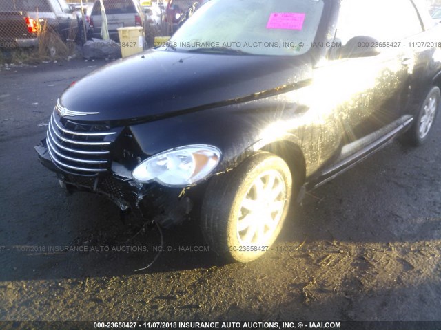 3C3HY45X57T585023 - 2007 CHRYSLER PT CRUISER BLACK photo 6