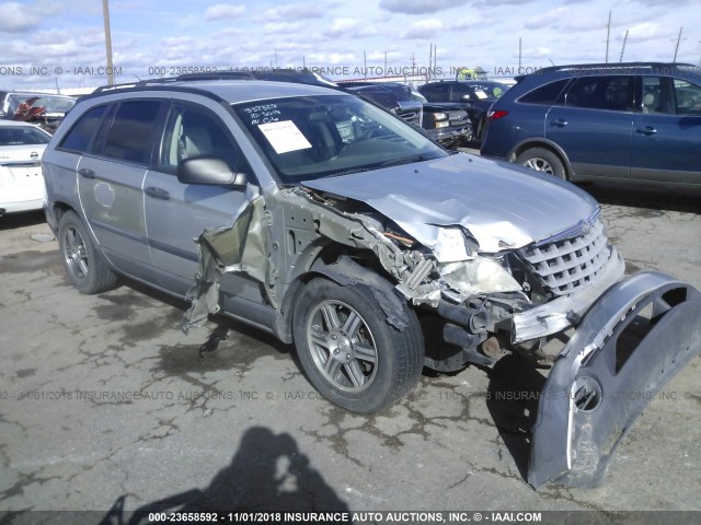 2A8GM48L67R291654 - 2007 CHRYSLER PACIFICA SILVER photo 1