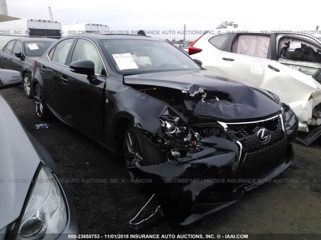 JTHCM1D2XG5011439 - 2016 LEXUS IS 300 BLACK photo 1