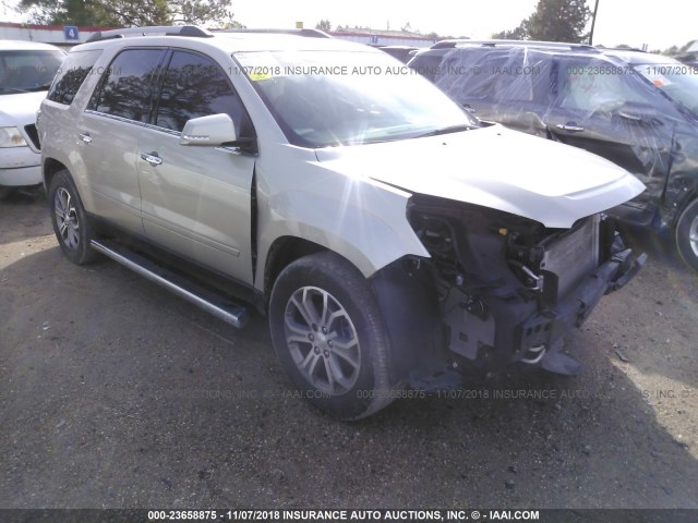 1GKKRRKDXFJ360998 - 2015 GMC ACADIA SLT-1 Champagne photo 1