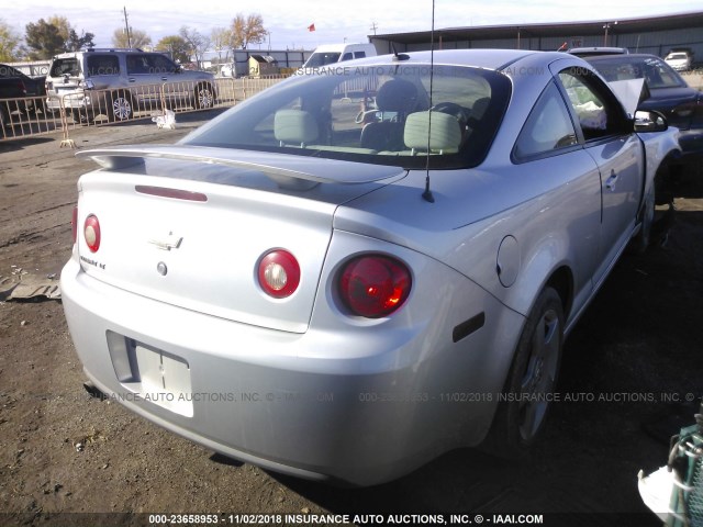 1G1AF1F52A7183737 - 2010 CHEVROLET COBALT 2LT SILVER photo 4