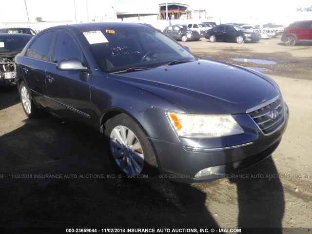 5NPEU4AF4AH602571 - 2010 HYUNDAI SONATA SE/LIMITED GRAY photo 1