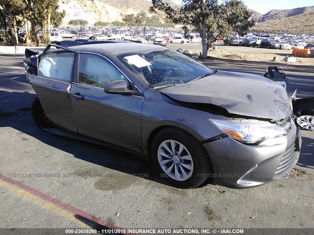 4T1BF1FK8HU713749 - 2017 TOYOTA CAMRY LE/XLE/SE/XSE GRAY photo 1