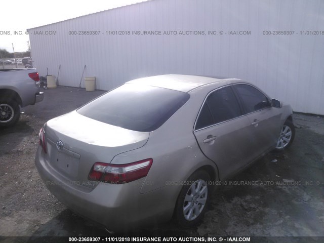 4T1BE46K29U400640 - 2009 TOYOTA CAMRY SE/LE/XLE TAN photo 4