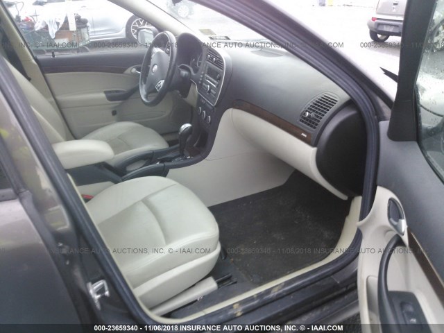 YS3FB49YX81101534 - 2008 SAAB 9-3 2.0T GRAY photo 5