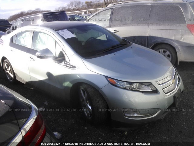 1G1RD6E4XCU101756 - 2012 CHEVROLET VOLT GREEN photo 1