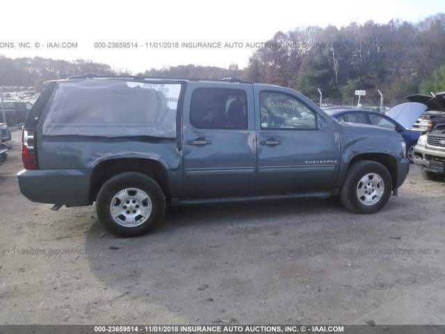 1GNFK26389R250751 - 2009 CHEVROLET SUBURBAN K1500 LT BLUE photo 6