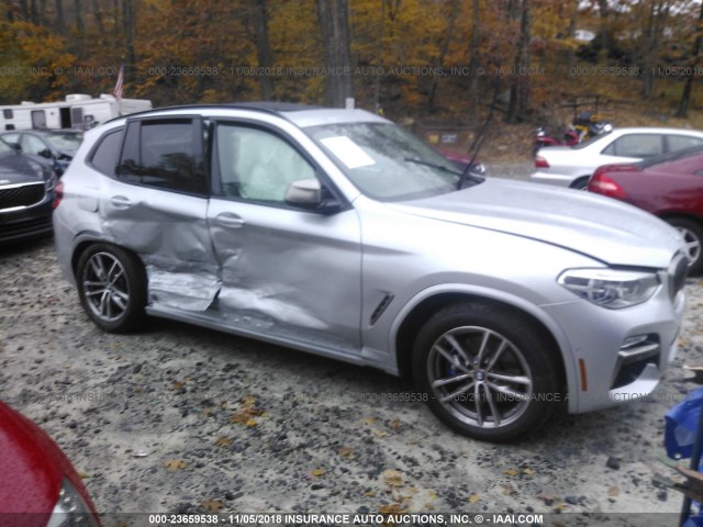 5UXTS3C50J0Z01126 - 2018 BMW X3 XDRIVE30I Күміс фото 1