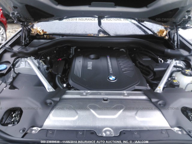 5UXTS3C50J0Z01126 - 2018 BMW X3 XDRIVE30I Күміс фото 10