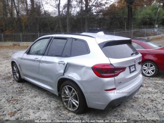 5UXTS3C50J0Z01126 - 2018 BMW X3 XDRIVE30I Күміс фото 3
