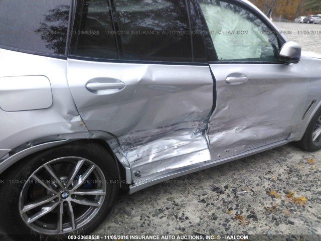 5UXTS3C50J0Z01126 - 2018 BMW X3 XDRIVE30I Күміс фото 6