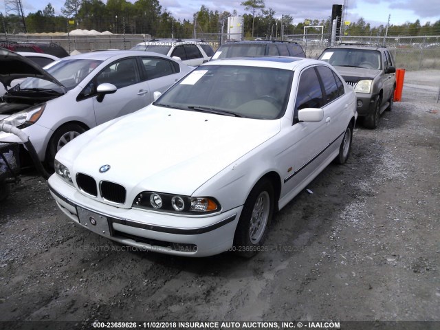 WBADD6323VBW12983 - 1997 BMW 528 I AUTOMATIC WHITE photo 2